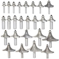 Woodworking Carbide Tipped Radius Rounding Over Beading Router Bits for Wood Woodworking