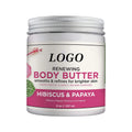 Aixin Private Label 237ml Organic Whitening Whipped Body Butter Purifies & Tones for Even Skin Moisturizing Papaya Body Butter