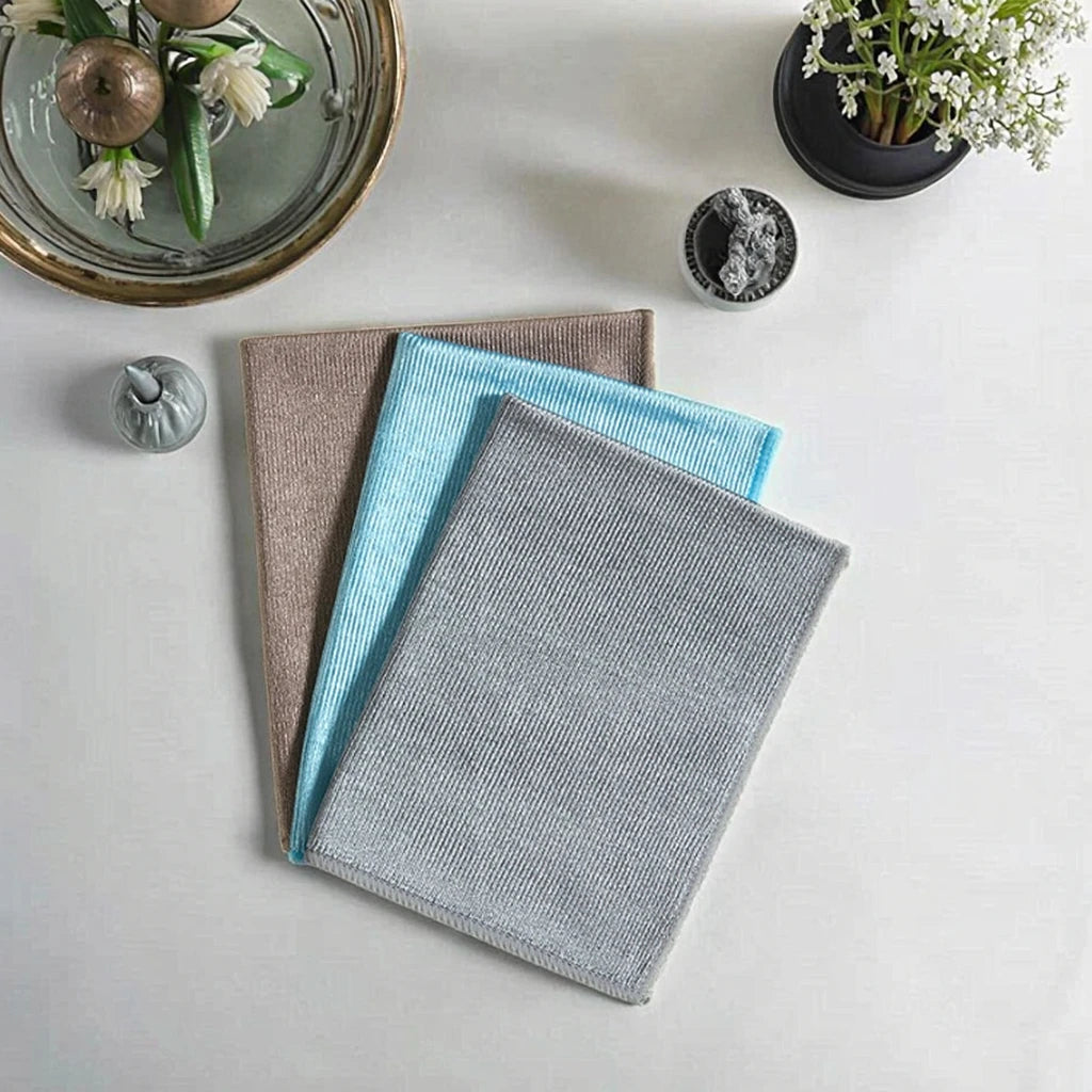 Premium for Oeko Tex Microfiber Glasses Cleaning Cloth 300 Gsm Microfiber for Washing Lightweight and Convenient Pack