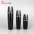 Professional Manufacturer in Stock 30ml 50ml 100ml Luxury Acrylic Black Color Empty Lotion Bottle Cosmetic Packaging