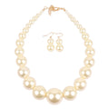 Tongxin Wholesale Luxury Pearl Jewelry Statement Necklace Pearl Necklace Sets for Women