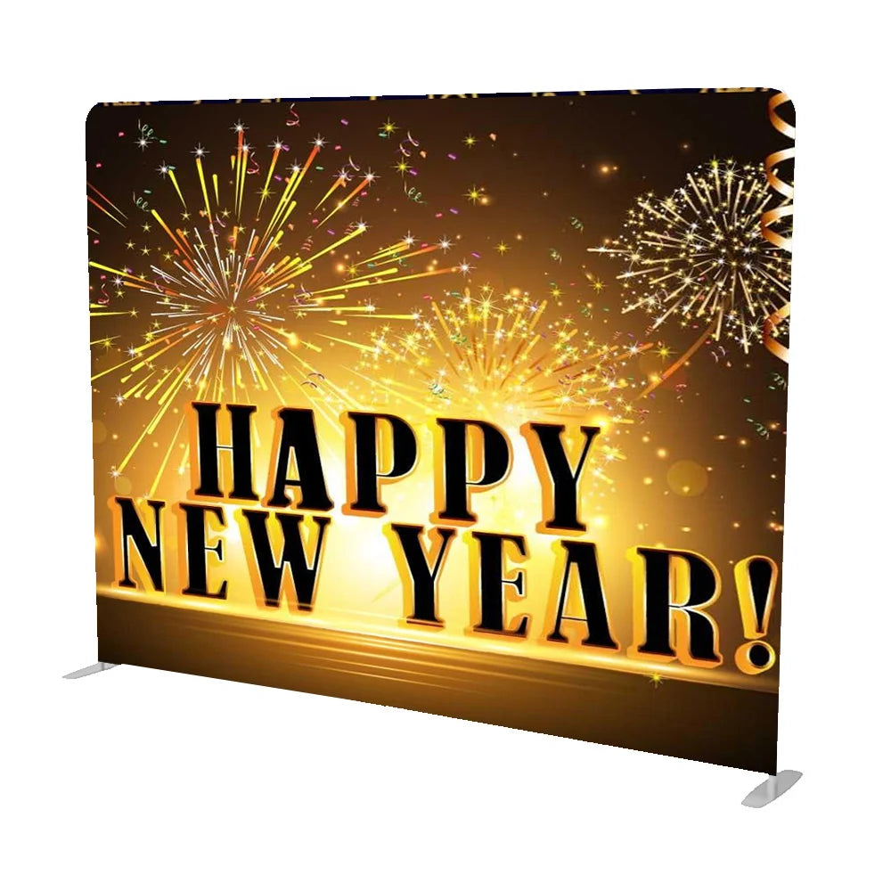 Pdyear Factory Price Straight Custom logo Printing  Tradeshow Photobooth  Pillow case Backdrop Tension Fabric Display