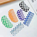 New Style Acetate Plate Checkerboard Style Large Comb Simple Ins Anti-static for Women Hair