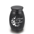 Stainless Steel Cremation Urn for Pet Ashes Keepsake Miniature Burial Funeral Urns for Sharing Ash Butterfly Decorative Jar MegaBDM