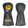 OEM Luxury PU Leather Soft Golf Club Driver Head Cover with Custom Embroidery and Logo for Golf Driver