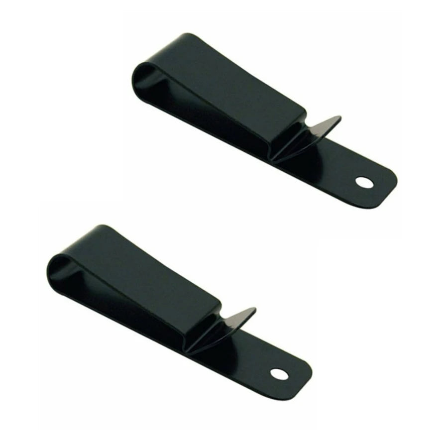 Spring Clips Custom Black Stainless Steel Leather Shoulder Holster Clip Kits