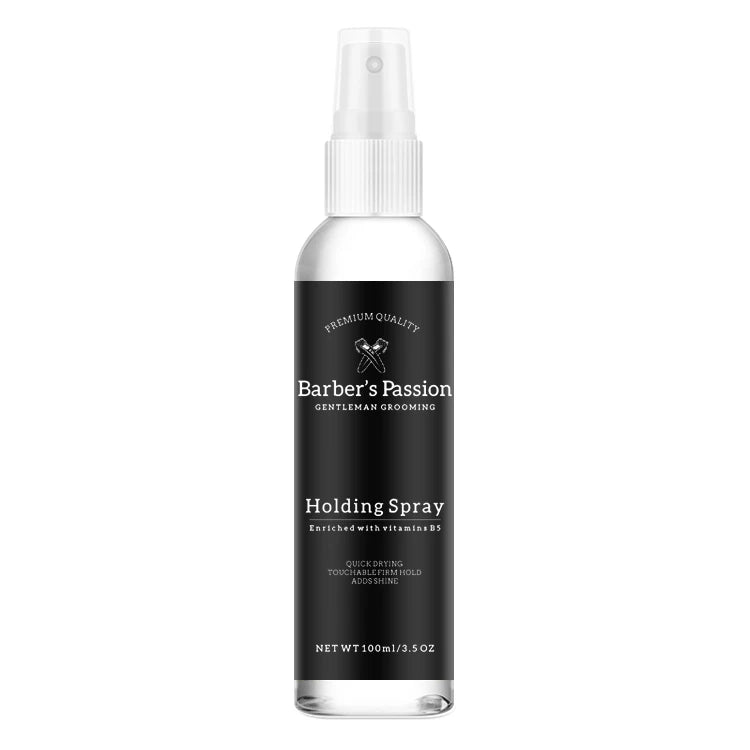 Custom Barber Hair Styling Products Private Label Braiding Silkening Mist Extra Fiber Strong Holding Hair Spray