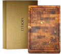 Teak Chopping Boards Are Durable. Particlewood Chopping Boards Are Suitable for Kitchens Knife-friendly and Gift Packaging