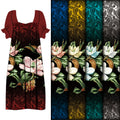 High Quality Multiple Colours Available Polynesian Style New Design Polyester Print Fabric for Garments & Dresses