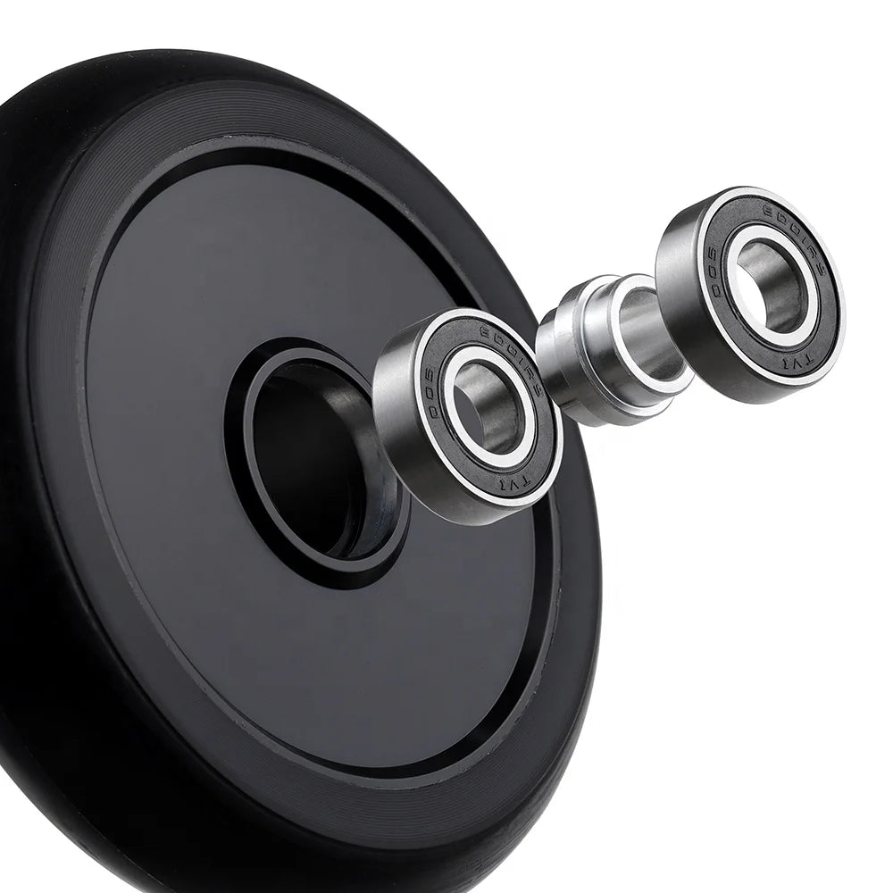 130mm 125mm 115mm Hic Core 88A PU Pro Stunt Scooter Wheel for 6+ Year with Bearings Extreme Scooter 110mm Wheels