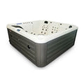 6-Seater Outdoor White Whirlpool Hot Tub 2m Freestanding Acrylic Bathtub with Powerful Music Balboa Control System