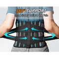 Adjustable Breathable Pain Relieve Waist Support Lower Back Belt Comfortable Lumbar Support Brace