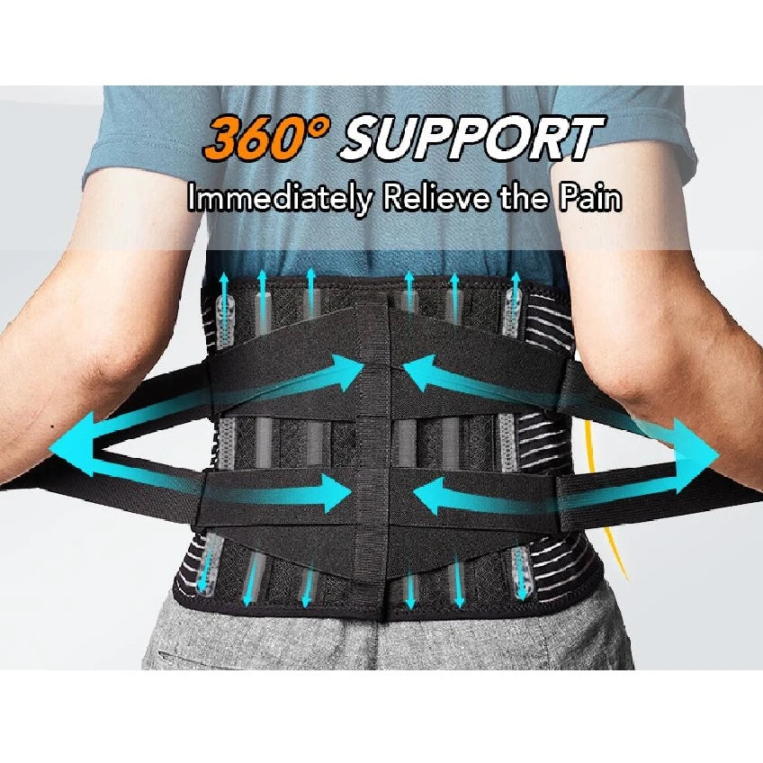 Adjustable Breathable Pain Relieve Waist Support Lower Back Belt Comfortable Lumbar Support Brace