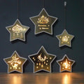 2026 Ramadan Kreem Middle East Arab Eid Mubarak Wall Home Muslim Decoration Moon Lantern Mosque Decoration Star Hanging Lamp