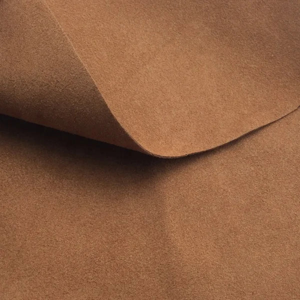 NO MOQ 0.6mm Thickness Waterproof Synthetic Microfiber Suede Leather for Bags Shoes & Decorative Use