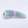 Huiying Fluorite Face Gua Sha Scraping Massage Tool Natural Crystal Claw Board Scraper Tool