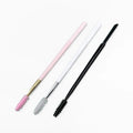 Ready to Ship Brow Gel Brush Private Label Brow Freeze Spatula Spoolie Brush Customized Dual Styling Brow Gel Applicator