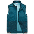 Men's Ultra-Thin Summer Waistcoat Vest Breathable Casual Outerwear with Sunscreen Jacket Fashionable Sleeveless Waistcoat Top