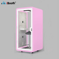 Modern Acoustic Movable Sound Panels Office Booth Factory Price Privacy Cabin for Office Hotel Living Room Steel