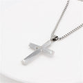 Simple Fashion Jewelry Necklace Non Tarnish Cross Pendant Necklaces for Men