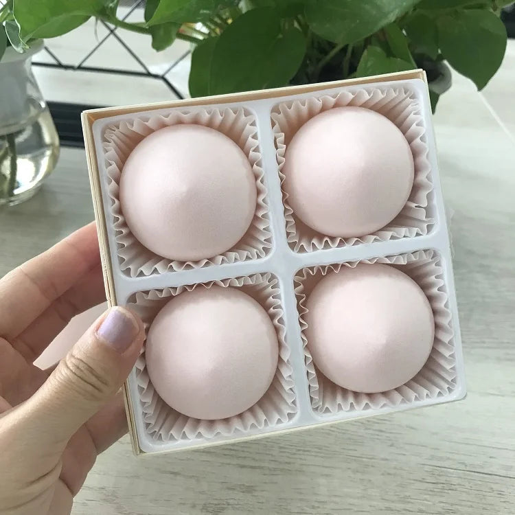 2021 Premium Quality Super Soft Peach Shape Blender Marshmallow Makeup Sponge Perfect Application