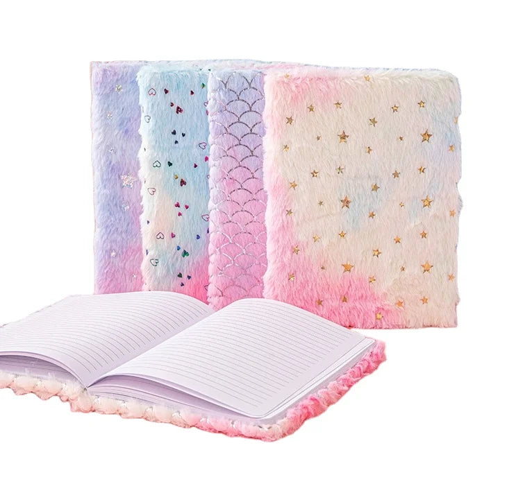 A5 Notebook Macaron Color Girly Heart Diary Student Cartoon Ledger Wireless Adhesive Binding