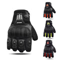 SUOMY Motorcycle Gloves Half Finger Retro Summer Breathable Motorbike Gloves Fingerless Women Anti-slip PVC Shell Gloves Gear