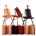 Bview Art Artist Painter Tripod Portable Wooden Sketch Box French Easel for Artist Painting