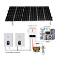 Poland Romania EU Stock Energy 5kva Solar System Lithium Battery Photovoltaic System 5kw Kit Solar 5000watts