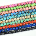 Wholesale Cheap Turquoise Magnesite Shell Bead for Jewelry Making Supplies 4mm 6mm 8mm 10mm 12mm 38CM 15INCH