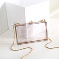 Fashion Transparent Acrylic Party clear Purse Bags Clutch Evening Handbags for Women
