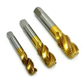 High Speed Steel Machine Tap Spiral Tip for Special Stainless Steel Tapping Tools Screw Tap Toasted Yellow Apex Tap