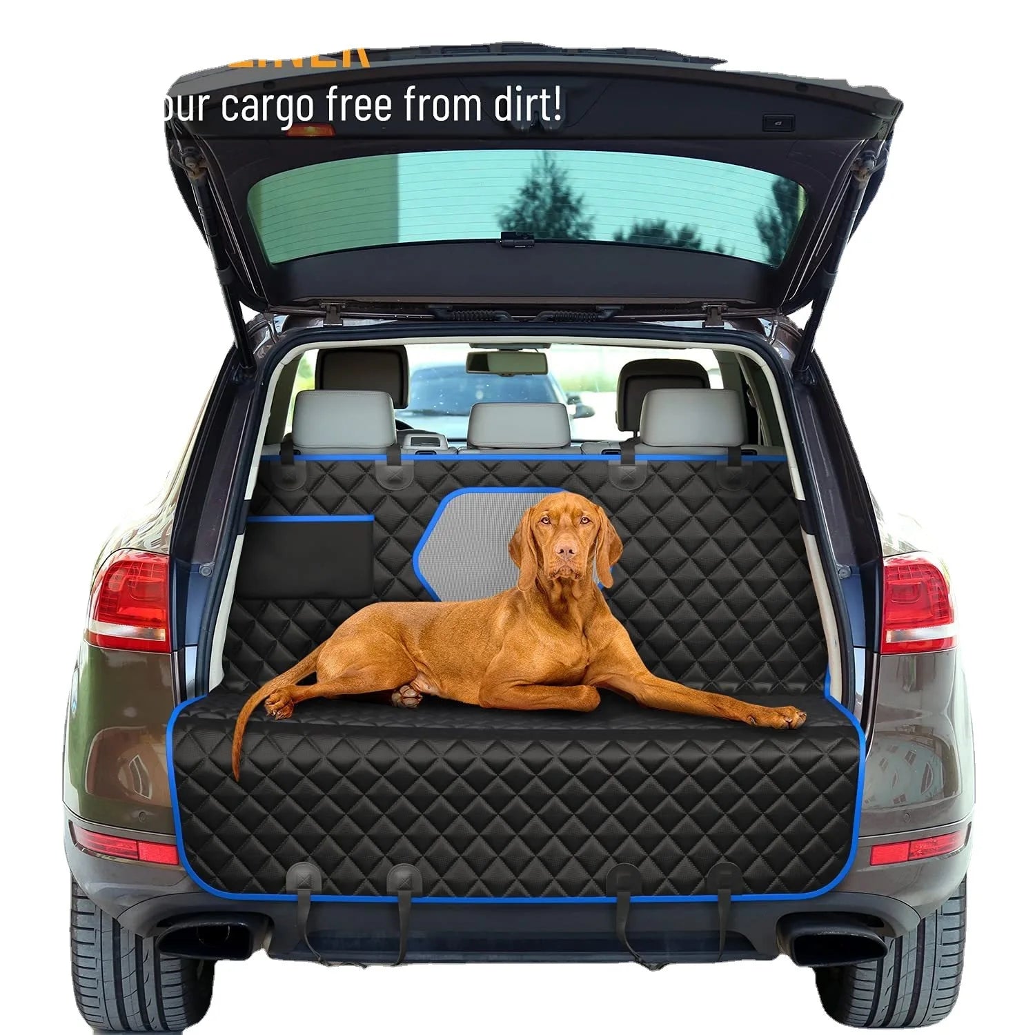 For Out Door Car Tarpaulin Pad Dog Anti-collision Portable Travel Dogs Car Seat Cover