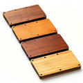 New Minimalist Real Wood RFID Blocking Card Holder and Wallet with Money Clip for Credit Card Storage Credit Card Wallet