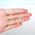 Wholesale Zircon Hot Selling Ear Piercing Flower Cartilage Tragus Earring EarStud Jewelry for Women Star Cross Ear Nail