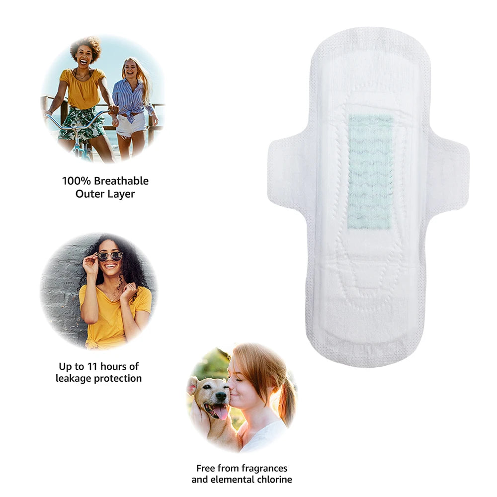 Custom Disposable Natural Women Period Pads Sanitary Napkins