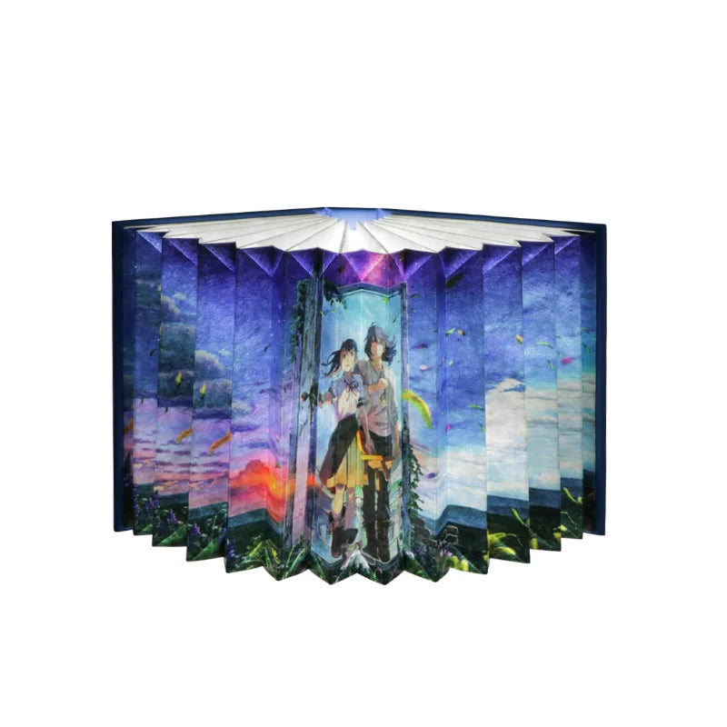 Diwali Radiance Rechargeable Space-Saving Anime Pattern Screen Lamp Premium Lighting Solution