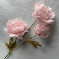 Wholesale  Cheap Flores Artificial Flowers Silk Purple Peonies for Wedding