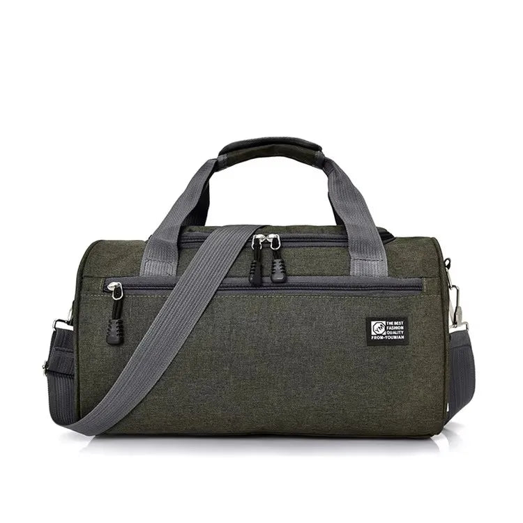Custom Printed Small round Nylon Sports Duffel Bag Waterproof Fashionable Gym Travel Bag for Women
