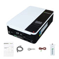 Wifi European SPF5000ES Photovoltaic 1 Phase Solar Kit 48v 5KW Built-in MPPT Grid Inverters Pure Sine Wave Single Output Growatt