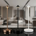 Dinner Restaurant Portable Battery Operated Nightstand Light for Bedroom Rechargeable LED Desk Lamp Modern Cordless Table Lamp