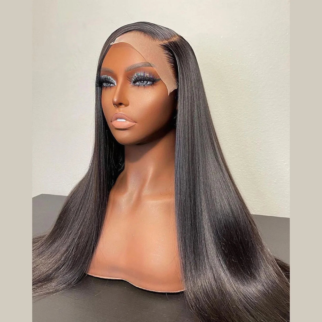 Wholesale Human Hair Wigs Closure Wig 5x5 Lace Wigs for Black Women Glueless Straight Long Hair Brazilian 100% Virgin Human Hair