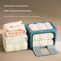 Large Capacity Storage Bag for Clothes Household Folding Wardrobe Quilt Organizer 100L Foldable Storage Box