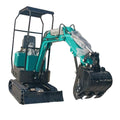 Crawler Excavator 380mm Digging Bucket 1 Ton Excavators