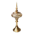 Wedding Decoration Soft Ornaments Storage Tank Kitchen European Style Living Room Tea Table With Candy Jar Cover