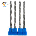 8mm Straight Shank Solid Carbine Spiral Ball Nose End Mill for Engraving CNC Tool with Coating Box Package