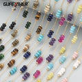 Handmade 1m/Lot C331 Chain Stainless Steel Nickel-Free Natural Stone Jewelry Making Findings for DIY Bracelet & Necklace