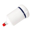 WARTE 600ml White Car Paint Spray Tool Accessories Top Pot PVC Material Gravity Feed OEM Customizable for Paint Gun