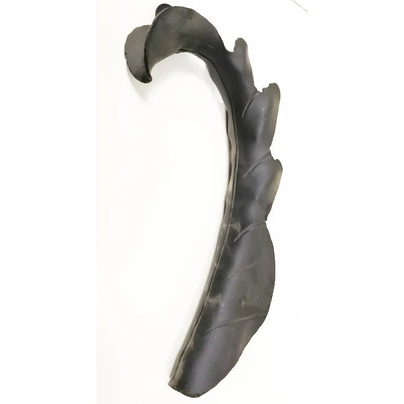 260x90mm Forged Decorative Elements Ornamental Iron Components Elements Forged Leaves