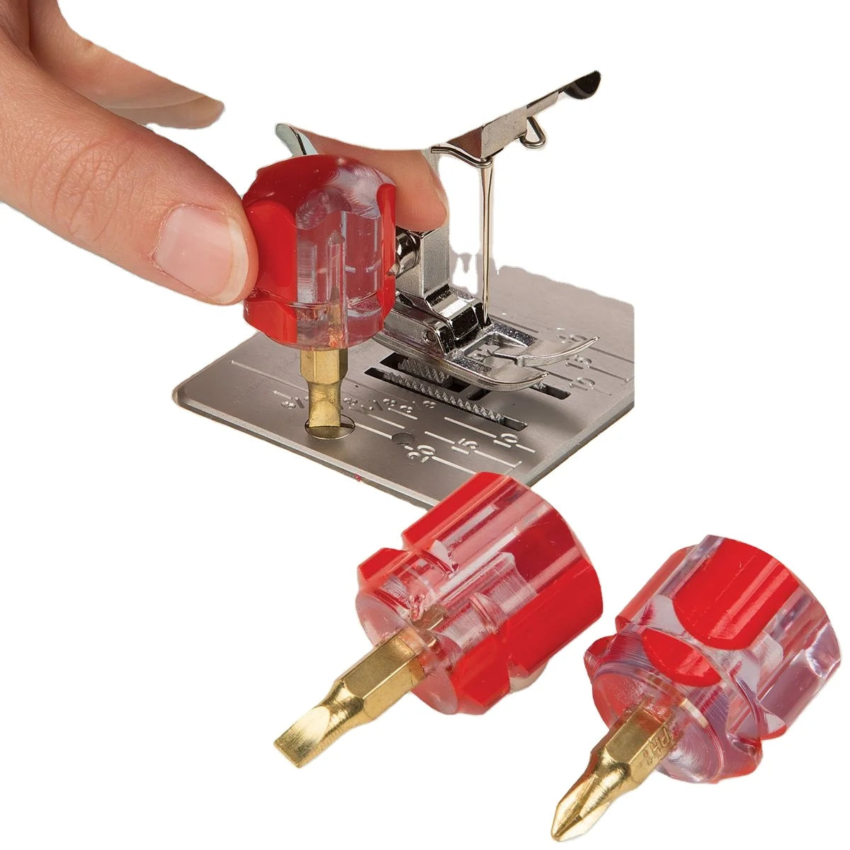 Mini Needle Plate Screw Driver Set Sewing Tool for Sewing Machine
